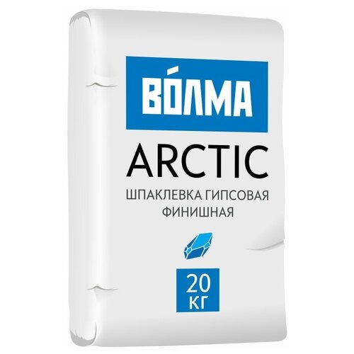 Шпаклевка гипсовая Волма Arctiс финишная 20 кг шпаклевка гипсовая основит версилк pg34 w финишная белая 20 кг