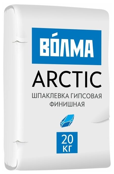 Шпаклевка гипсовая Волма Arctiс финишная 20 кг