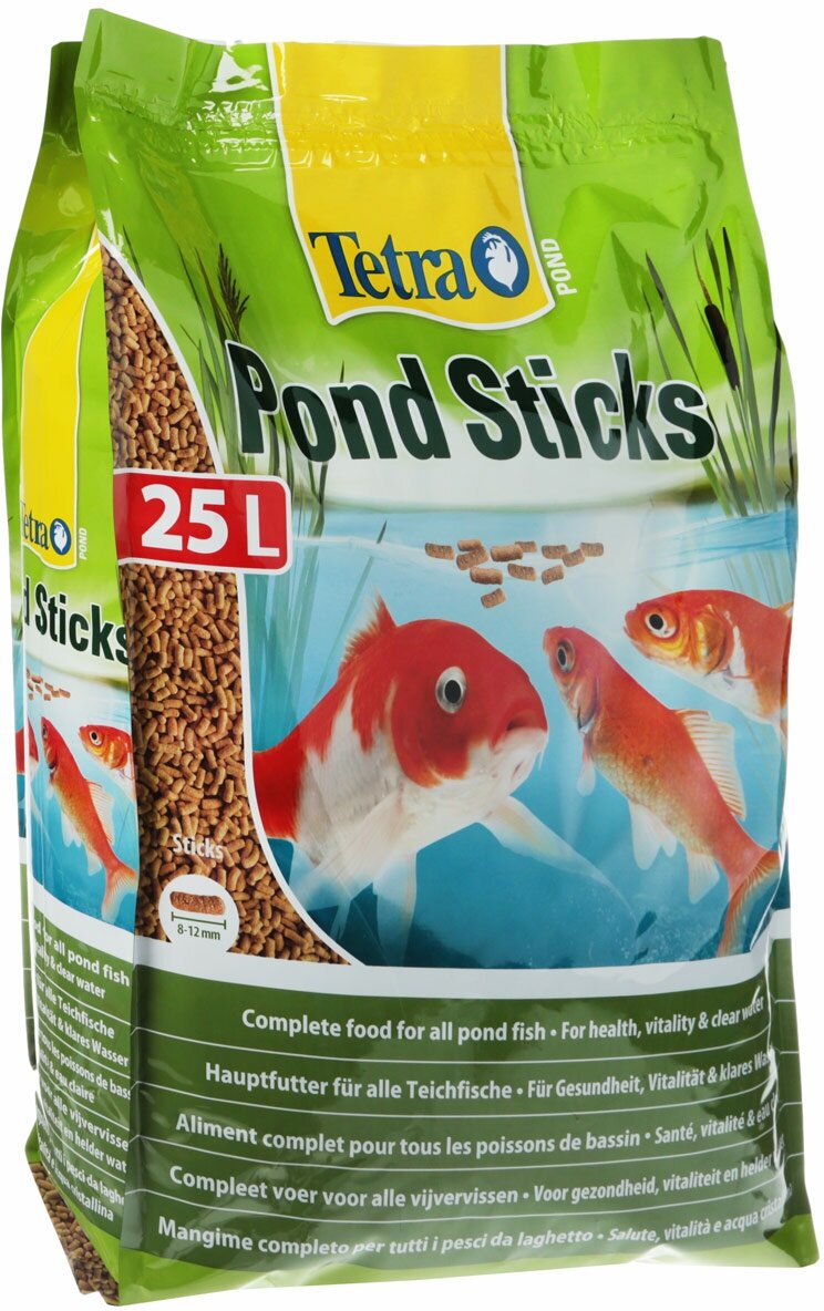 Корм для прудовых рыб Tetra Pond Sticks 25 л (палочки)