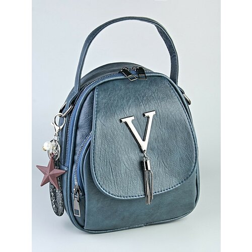 фото Рюкзак , фактура гладкая, синий babak