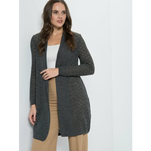 Кардиган BOROVEC, размер 60, серый