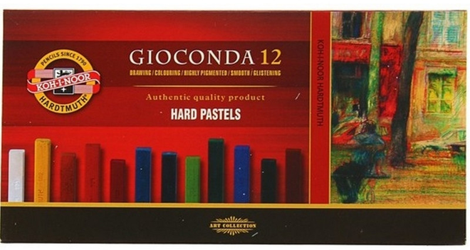 Koh-I-Noor Пастель масляная KOH-I-NOOR, GIOCONDA, 12 цветов, 8112/12