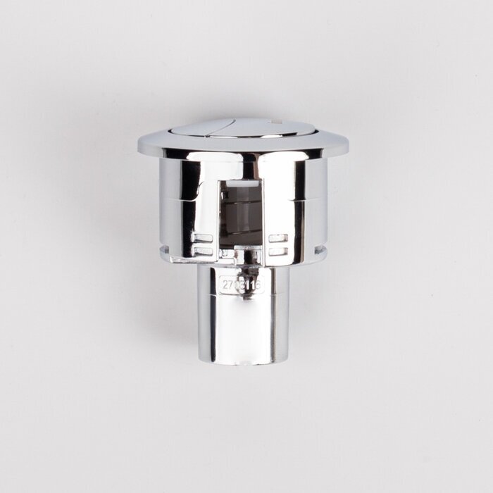 Кнопка слива IDDIS для арматуры, 2-ур 38 мм хром (92038SB2AR) - фотография № 5