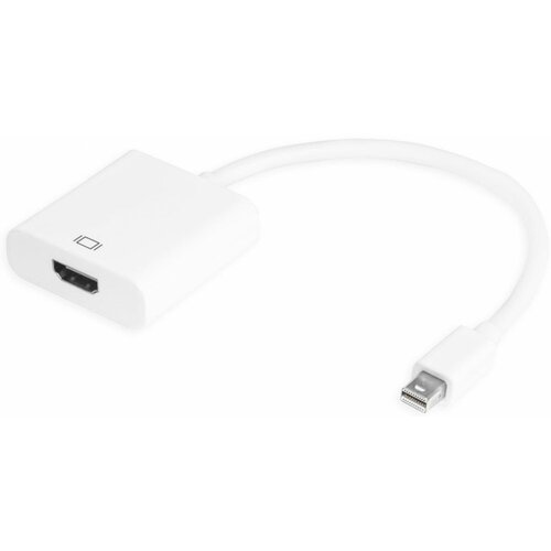 Переходник Mini DisplayPort (M) - HDMI (F), 0.2м, Greenconnect GCR-MDP2HD2 (33-050546) переходник адаптер mini displayport hdmi переходник для macbook переходник apple