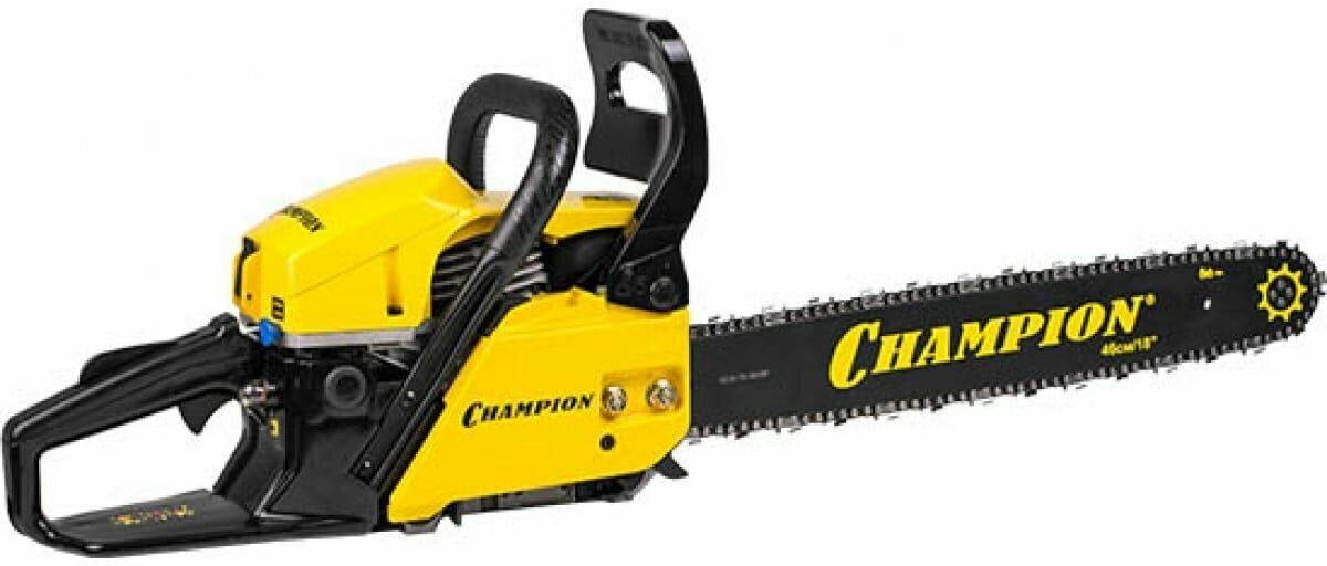 Бензопила Champion 251-18 — фото 1