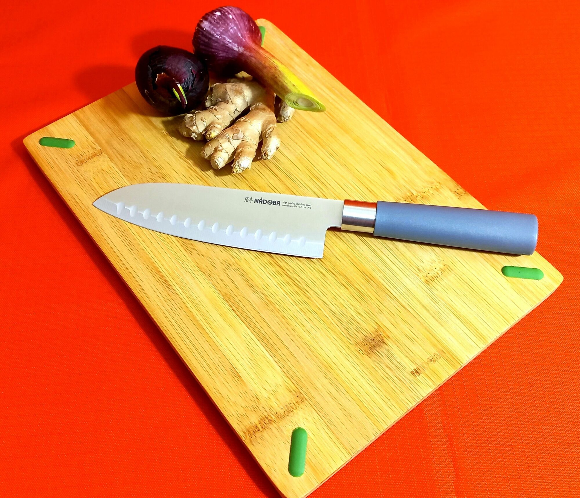 Нож сантоку Nadoba Haruto, лезвие 17.5 см - фотография № 3