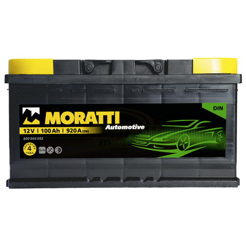 Автомобильный аккумулятор MORATTI 100 (0) L5 (арт.600044092)