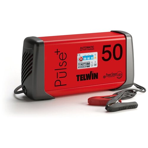 фото Пуско-зарядное устройство telwin pulse 50 красный/черный