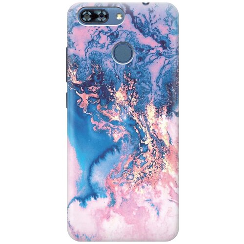 фото Cиликоновый чехол на zte blade v9 vita / зте блейд в9 вита с принтом "blue marble" gosso