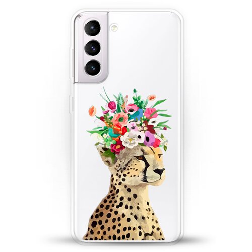 фото Силиконовый чехол леопард на samsung galaxy s21 andy & paul