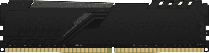 Модуль памяти KINGSTON Fury Beast Black DDR4 - 8ГБ 3200, DIMM, Ret - фото №13