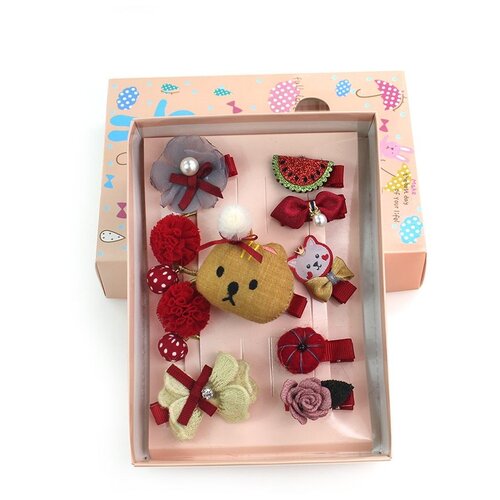 Комплект заколок 10 шт. для девочек