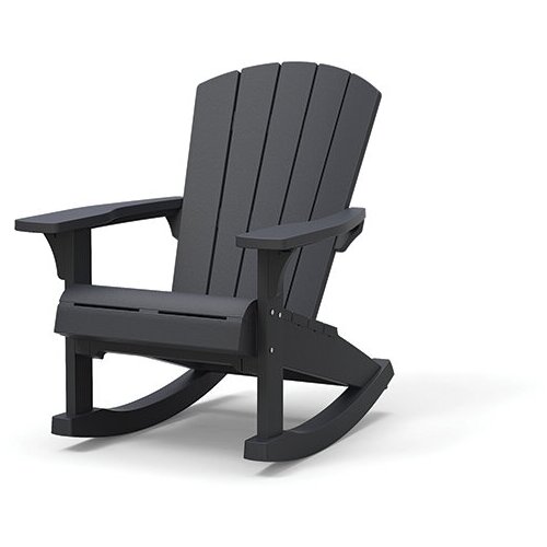 Кресло-качалка Keter Rocking Adirondack chair (графит) (17211446)