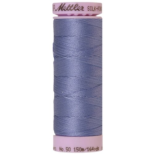 Нить для машинного квилтинга SILK-FINISH COTTON 50, 150 м 100% хлопок 1466 Cadet Blue ( 9105-1466 )