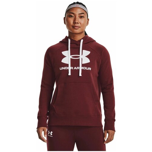 Худи Under Armour, размер S, красный худи under armour rival fleece размер m красный