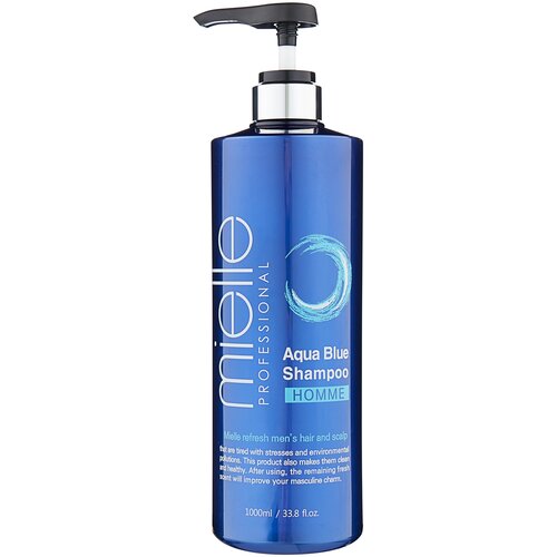 Mielle Professional шампунь Homme Aqua Blue, 1000 мл