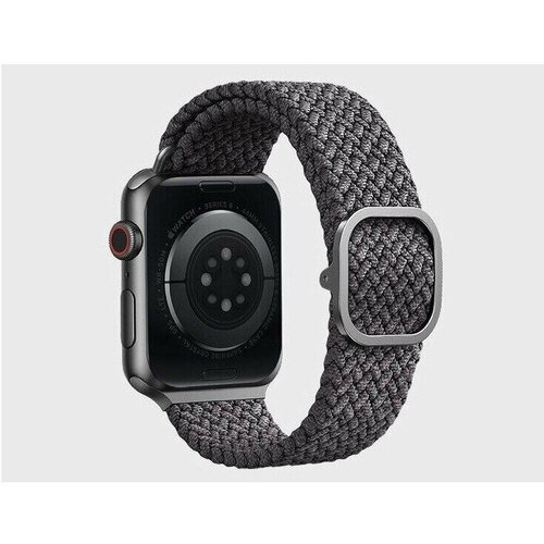 Ремешок Uniq Aspen Strap Braided для Apple Watch 42/44/45 мм, Серый