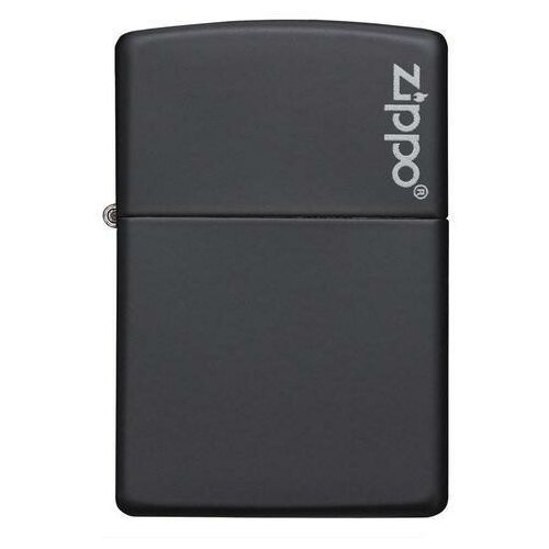 Зажигалка ZIPPO Classic с покрытием Black Matte, латунь/сталь, чёрная, матовая, 38x13x57 мм зажигалка zippo skull design с покрытием black matte латунь сталь черная 38x13x57 мм