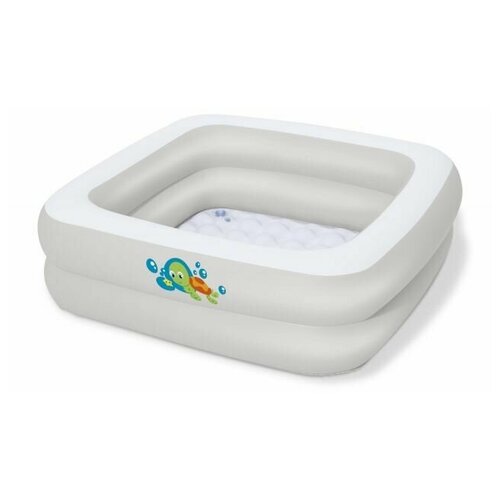 Бассейн BESTWAY Scrub-a-Dub Babu Tub 86x86х25 см (51116) мягкие кресла bestway надувное кресло inflate a chair