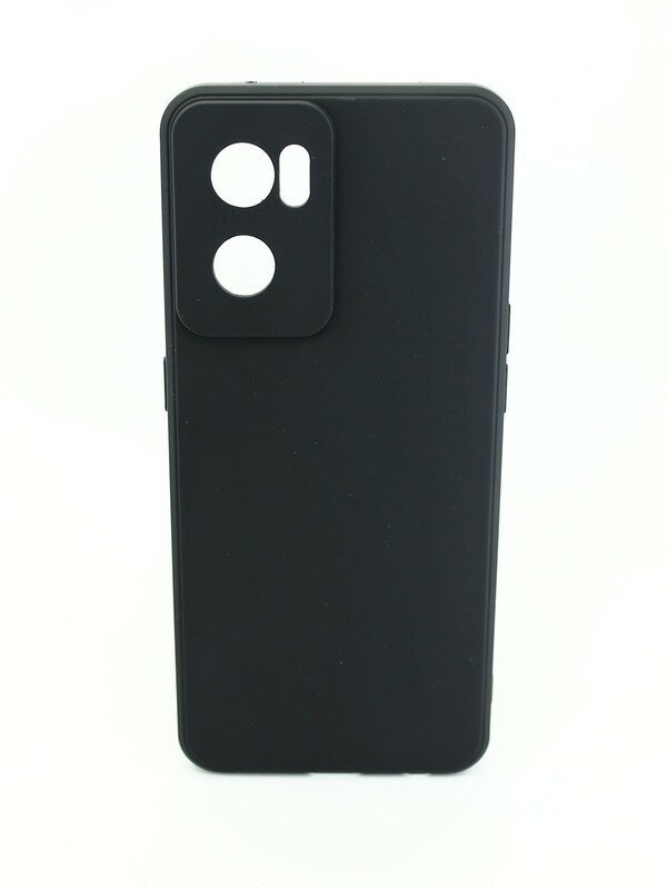 Чехол силиконовый матовый для OnePlus NORD CE2 5G, с защитой камеры, черный
