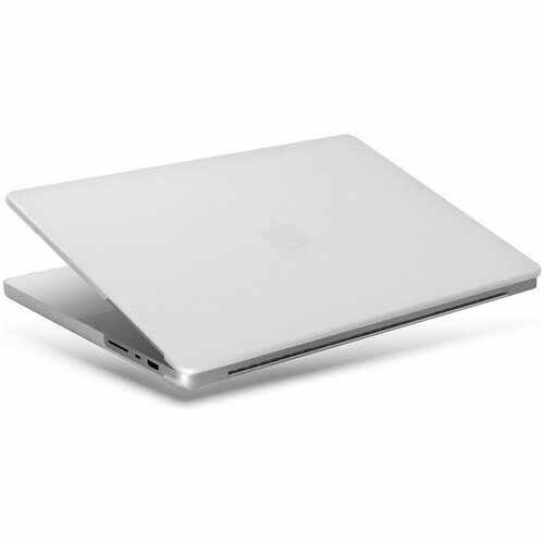 Чехол Uniq Claro Slim Hardshell для MacBook Pro 14 M1 2021 прозрачный-матовый