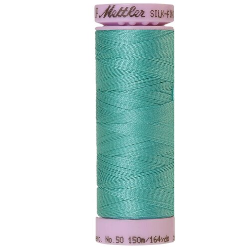 Нить для машинного квилтинга SILK-FINISH COTTON 50, 150 м 100% хлопок 1091 Deep Aqua ( 9105-1091 )