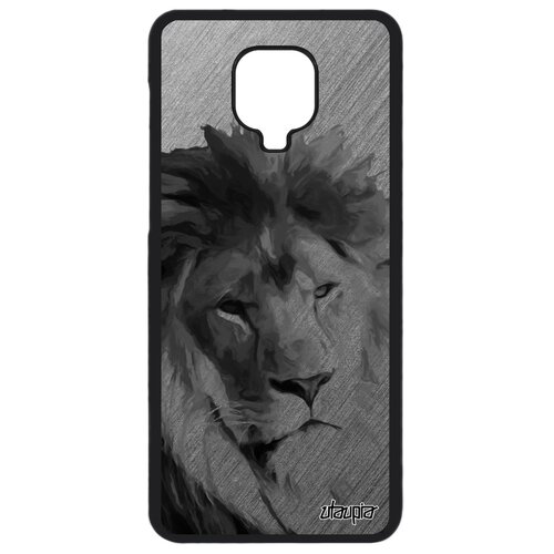 фото Чехол на смартфон xiaomi redmi note 9 pro, "лев" царь хищник utaupia