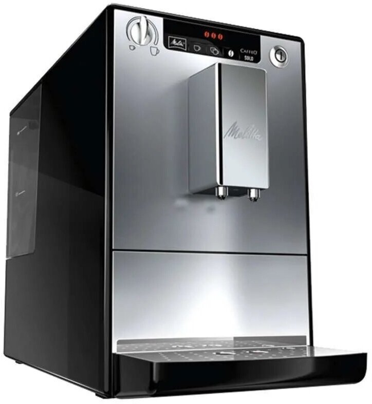 Автоматическая кофемашина Melitta 950-203, серый, черно-серый — купить в интернет-магазине по низкой цене на Яндекс Маркете