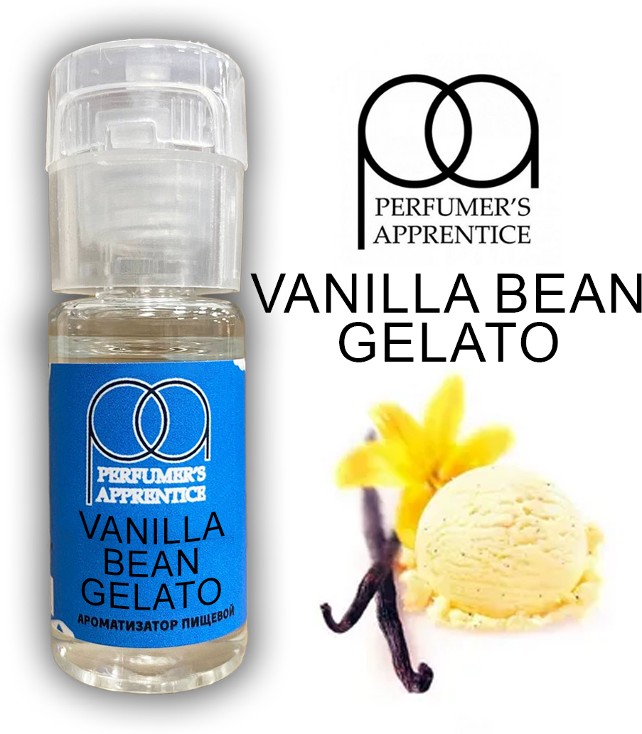 Ароматизатор пищевой Vanilla Bean Gelato (TPA) 10мл