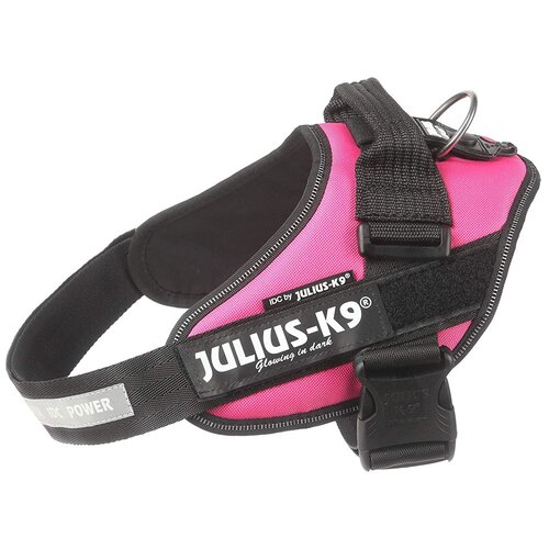 JULIUS-K9 IDC Powerharness 1 темно-розовый, L julius k9 шлейка для собак idc powerharness 3 82 115 см 40 70 кг зеленая неон