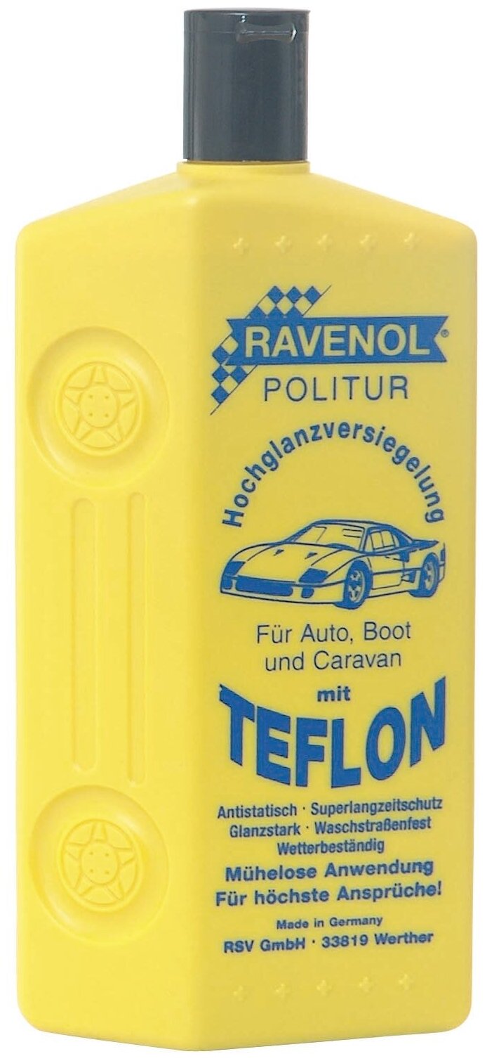 Полироль с тефлоном RAVENOL Autopolitur (0,5л)