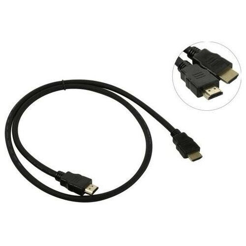 EXEGATE кабели EX287729RUS Кабель HDMI EX-CC-HDMI2-1.0 19M 19M, v2.0, 1м, 4K UHD, Ethernet, позолоченные контакты