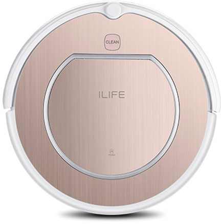 Робот-пылесос ILIFE V50 PRO розовый