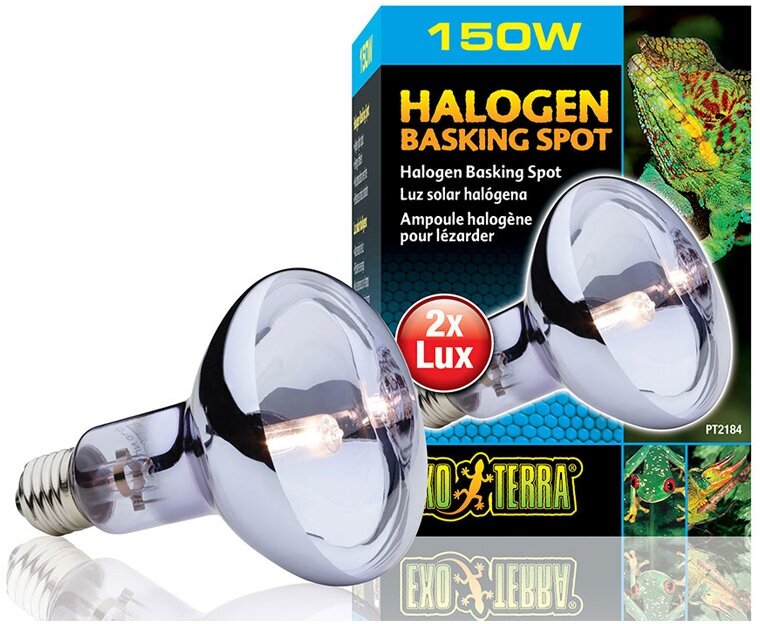 Лампа для баскинга Exo Terra(hagen) EXO TERRA Intense basking spot 150 Вт 95mm. PT2140 (H221405)