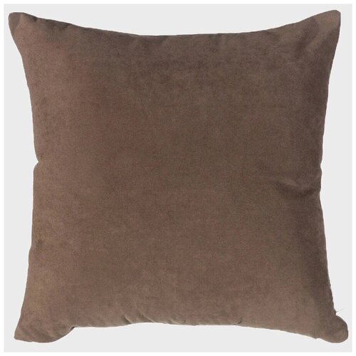 фото Чехол декоративный apolena, шоколад, 45*45 см