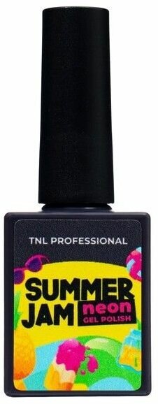 TNL Professional гель-лак для ногтей Neon Summer Jam, 10 мл, 54 г, №04 - неоновый лаймовый - фотография № 11