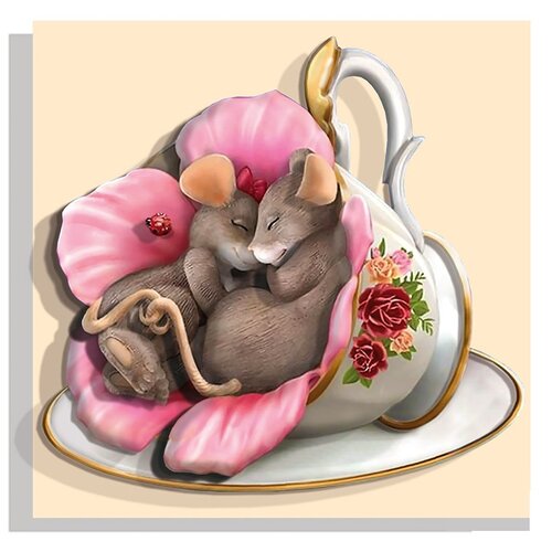 Папертоль «Сладкий сон», Магия хобби, 12x12 см