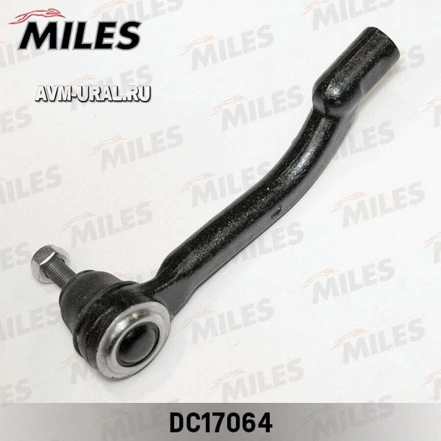 MILES DC17064 Наконечник рулевой Nissan Qashqai (J10) 07-13, X-Trail (T31) 07-15 Miles левый