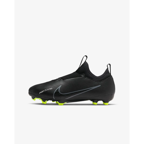 Детские бутсы NIKE ZOOM VAPOR 15 ACADEMY FG/MG черные 6Y