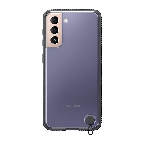 фото Чехол samsung clear protective cover для galaxy s21 черный