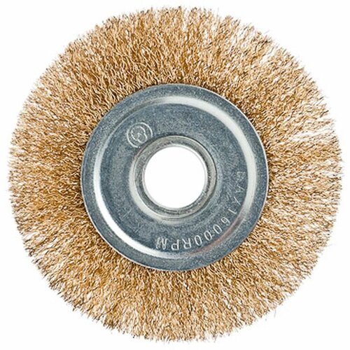 Щетка для УШМ 125мм 22мм крученая плоская Ермак 472₽