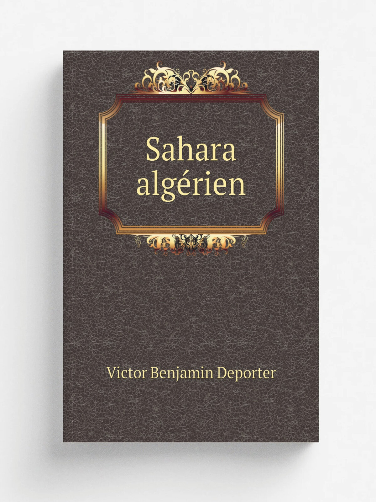 Sahara alg.rien | Victor Benjamin Deporter | 1891 | Alger P. Fontana | Репринт