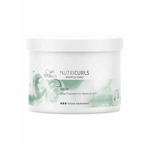 Wella Professionals NutriCurls Waves Питательная маска для кудрявых волос 500 мл