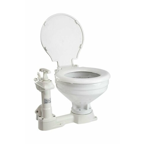 фото Унитаз судовой керамический с ручной прокачкой тайвань aaa worldwide