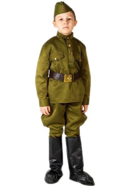 Детский костюм Солдата в галифе Люкс Pobeda-14
