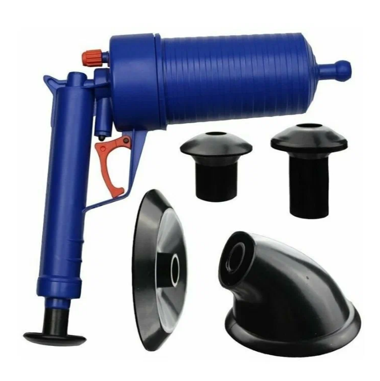 Вантуз для прочистки труб / Насос пневматический / Paopaotong air drain blaster - фотография № 5