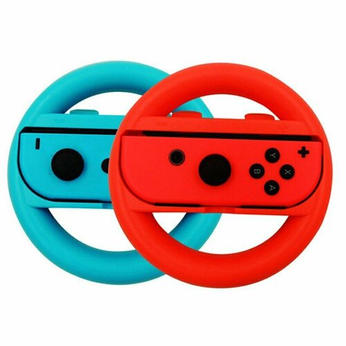 Держатель для Nintendo Switch Joy-Con в виде руля MyLatso / Joy-Con руль / 2шт