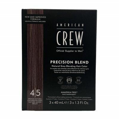 American Crew Precision Blend Краска для седых волос натуральный оттенок 4/5 3х40 мл (American Crew, ) - фото №6