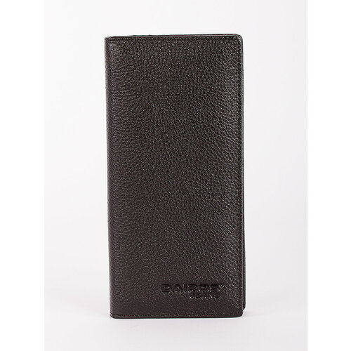 Портмоне Dairos, на молнии, отделения для карт и монет, потайной карман, черный