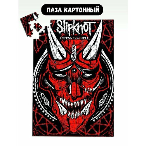 Пазл картонный 39,5х28 см музыка slipknot - 18456 пазл картонный 39 5х28 см музыка кпоп 18373